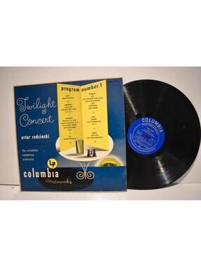 Vintage Vinyl Twilight Concert Program Number 1 1950 Mono LP Columbia ML 4311